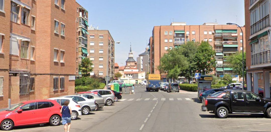 Calle Gran Canal en Alcalá de Henares.