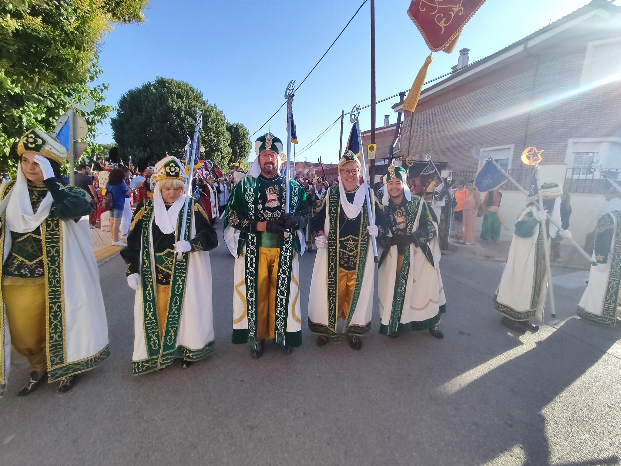 Momento del desfile especial del pasado mes de julio