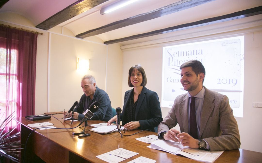 Presentación de la Semana Literaria de Gandia. 