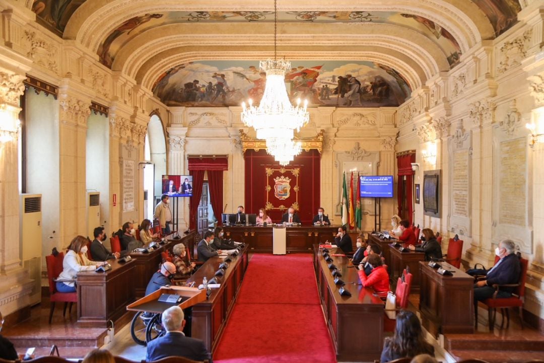 Pleno de este martes en Málaga capital