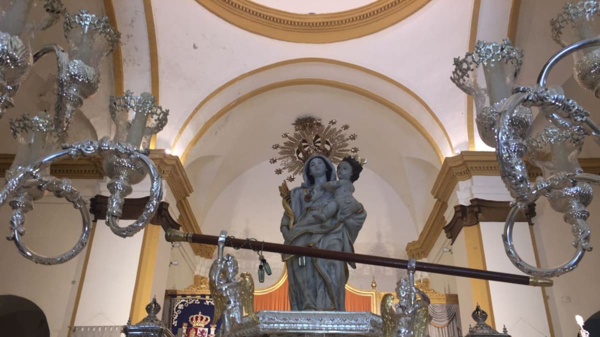 La Patrona de Algeciras más cera que nunca