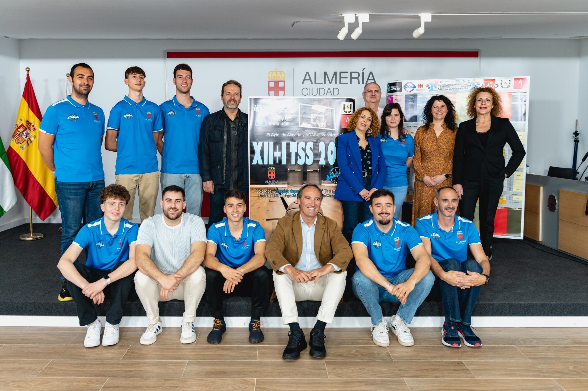 Foto de familia del XIII Torneo de SS de ADABA