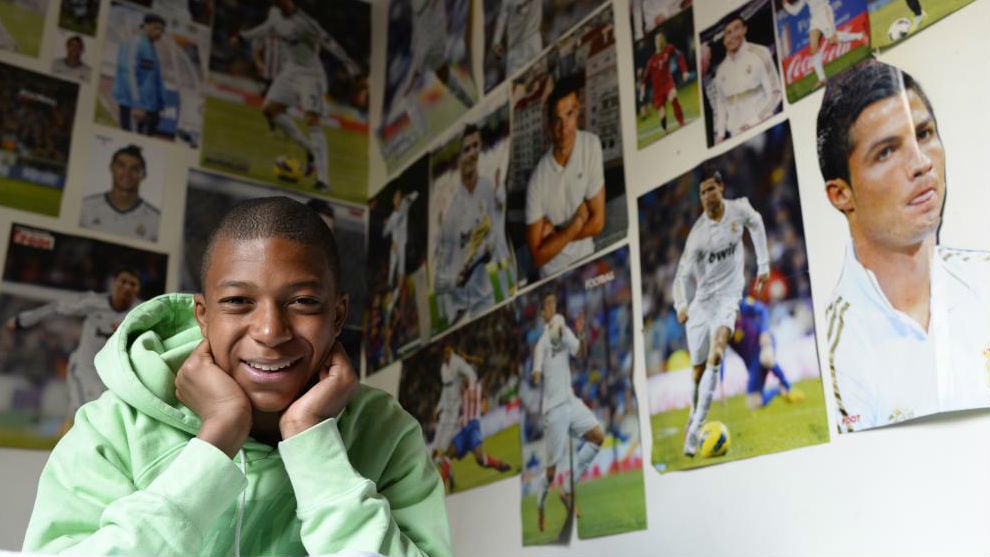 La imagen de Mbappé.