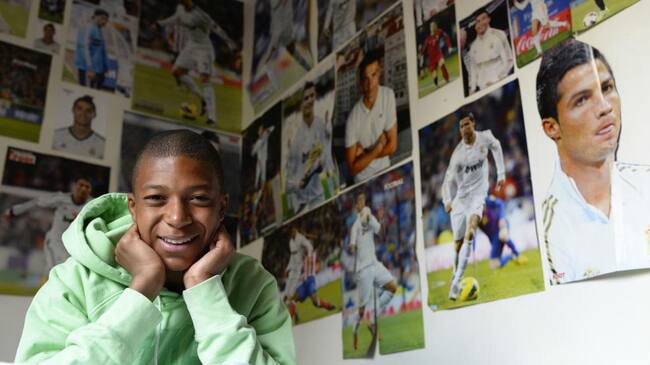 La imagen de Mbappé.