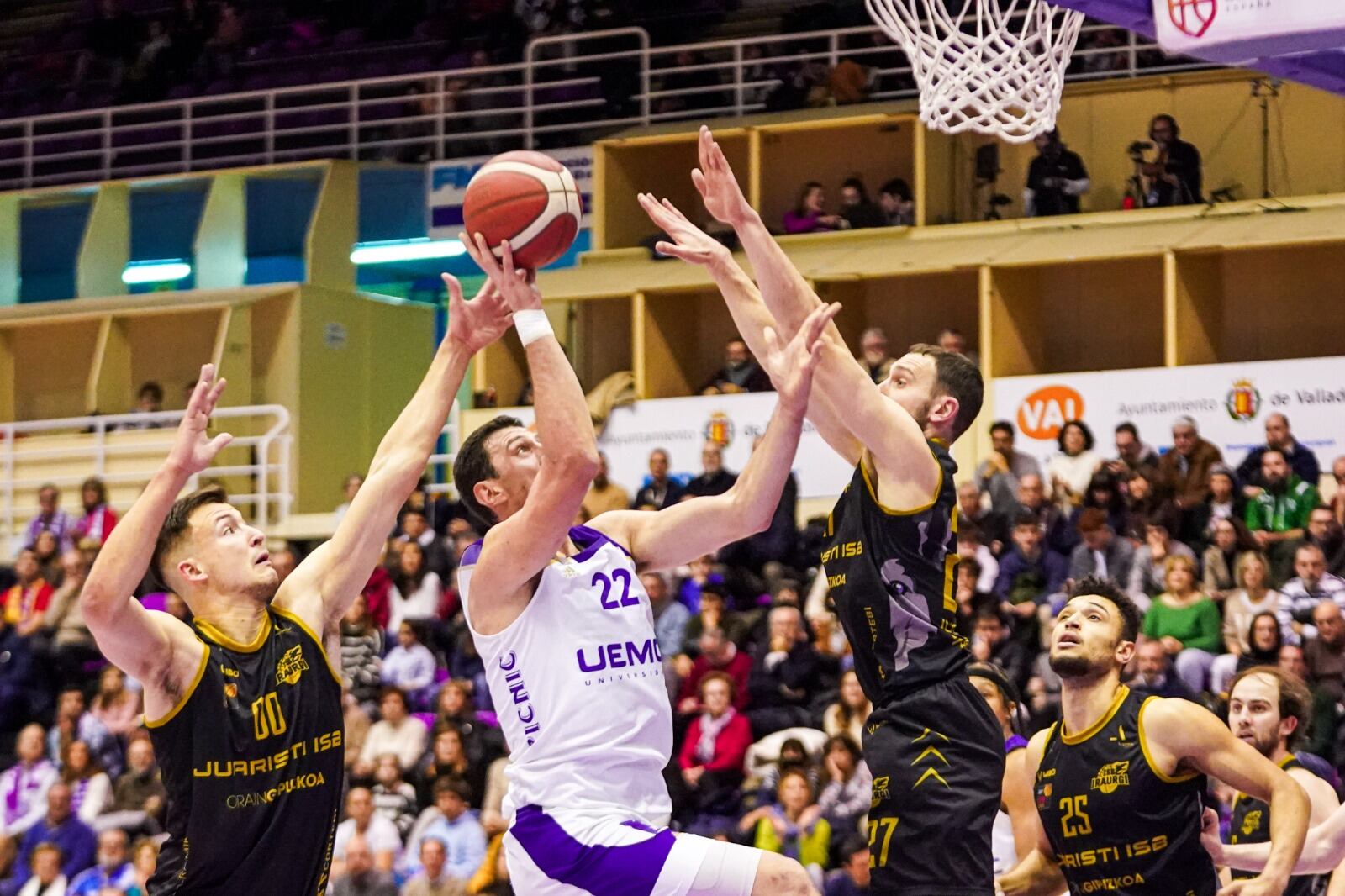 De la Fuente firmó un gran partido