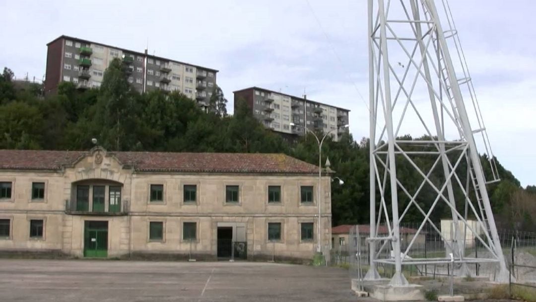 Imagen de las antiguas instalaciones de la ETEA en Vigo