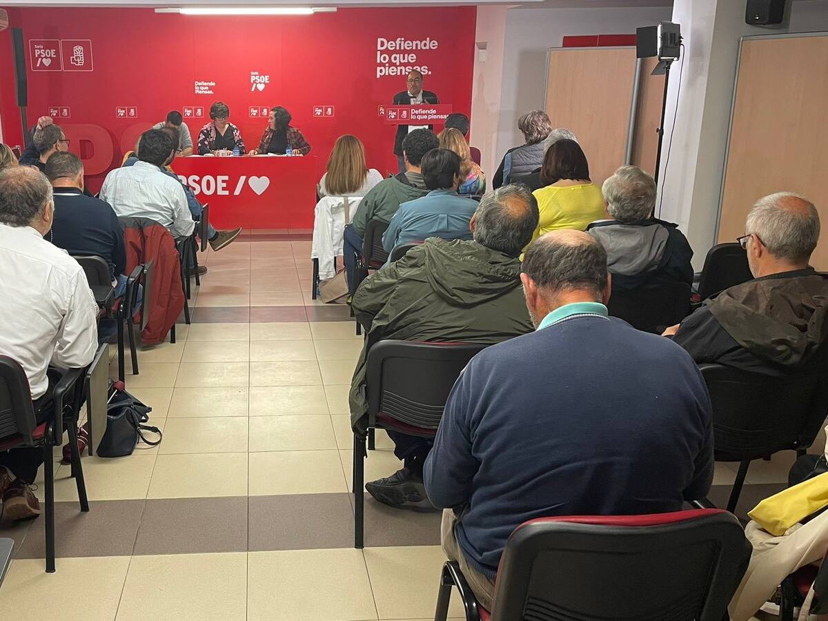 Luis Rey y Javier Antón lideran las listas al Congreso y el Senado del PSOE de Soria para el 23 de julio