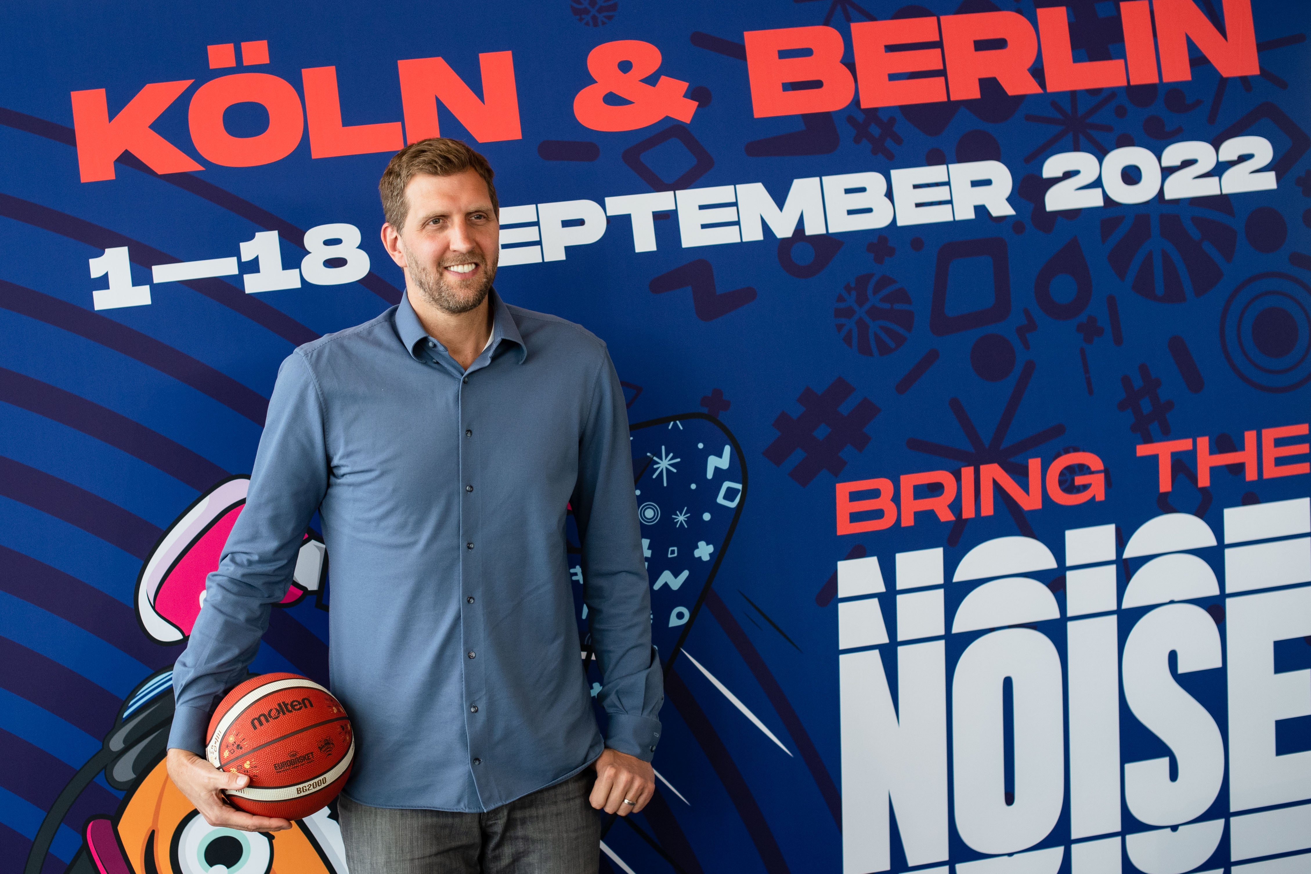 Dirk Nowitzki, en un evento