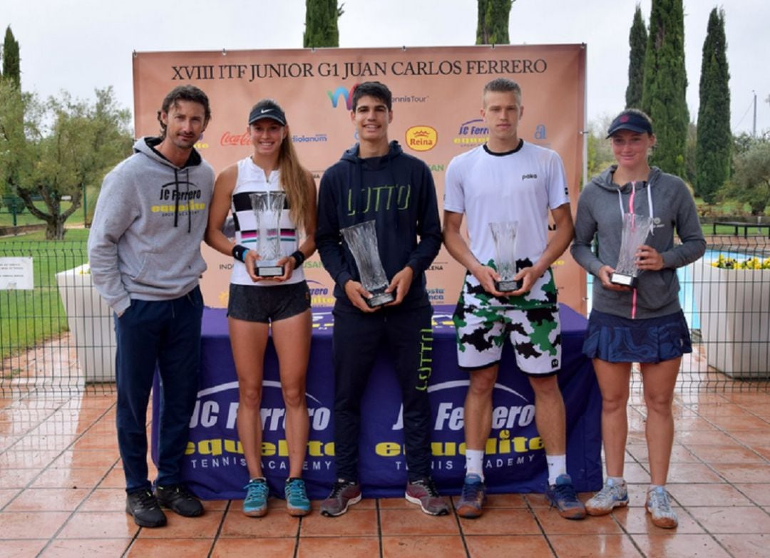 Carlos Alcaraz gana el ITF Junior G1 de Juan Carlos Ferrero