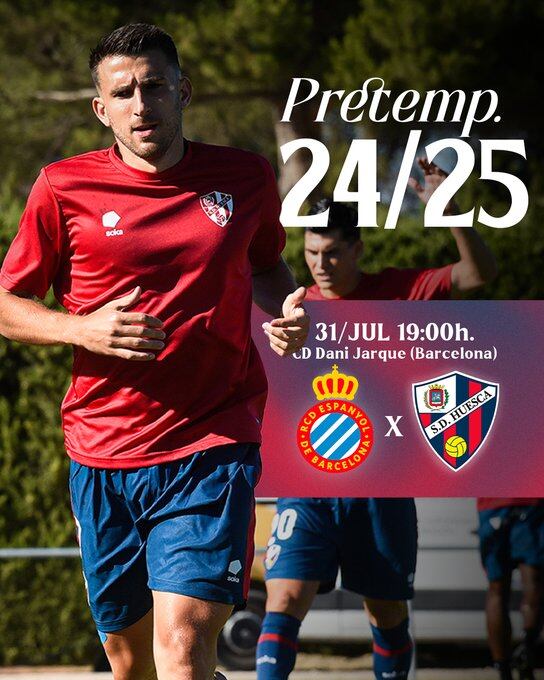 El Huesca se medirá el RCD Espanyol en pretemporada