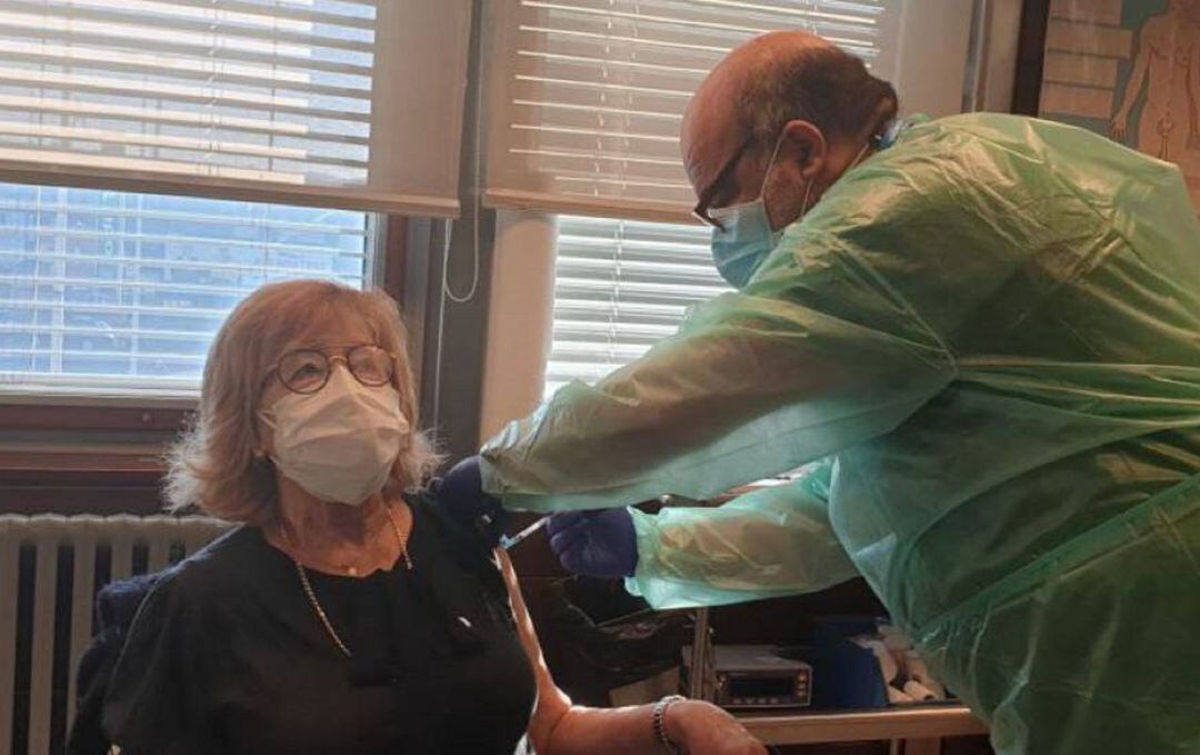 Imagen de una vacunación.