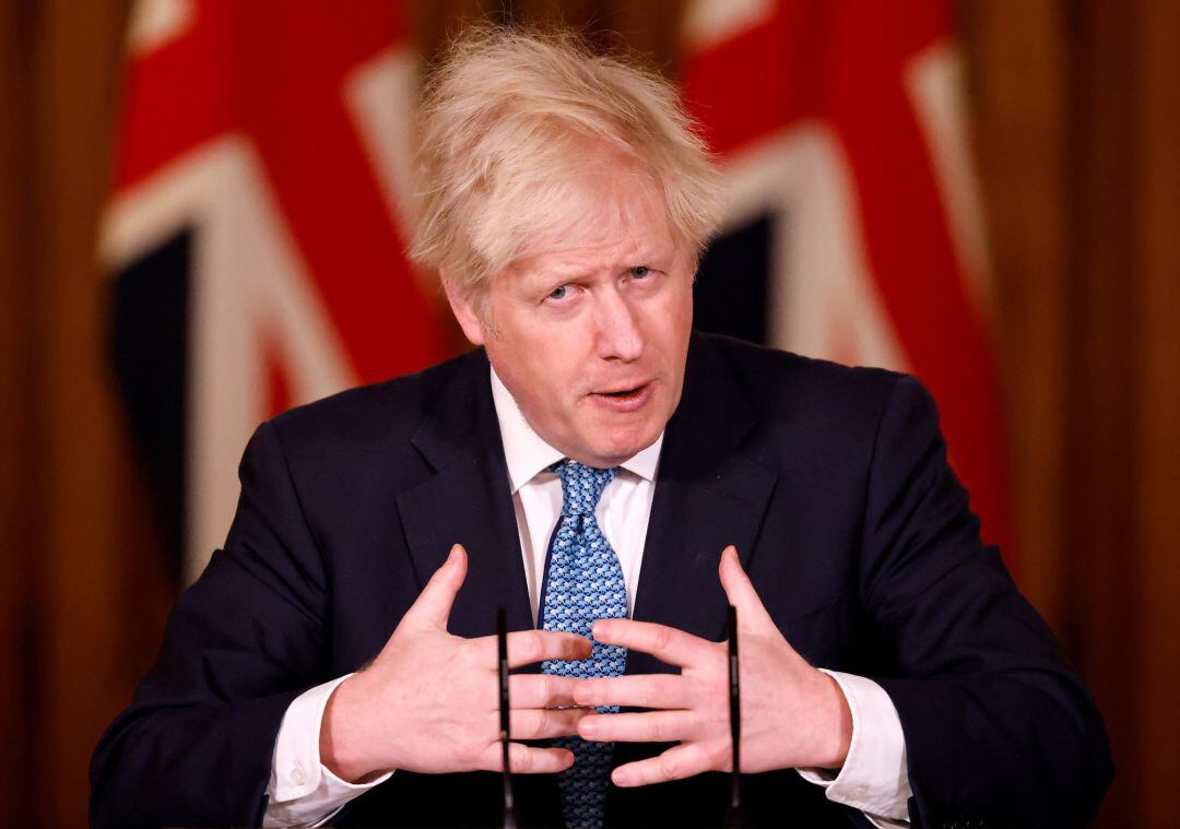 El primer ministro británico Boris Johnson.