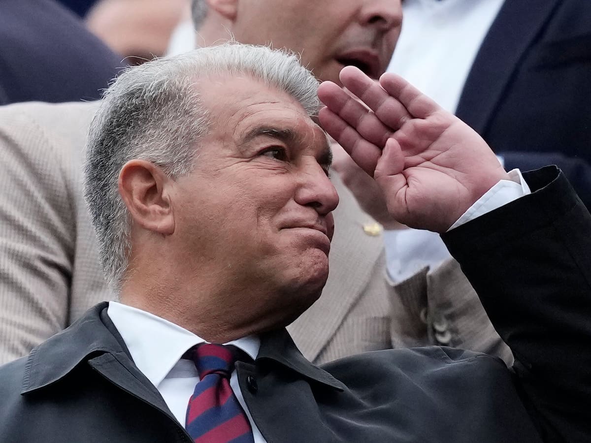 Laporta califica como "intolerable" el arbitraje de la eliminatoria ante el Atlético en Champions: "Es una vergüenza"