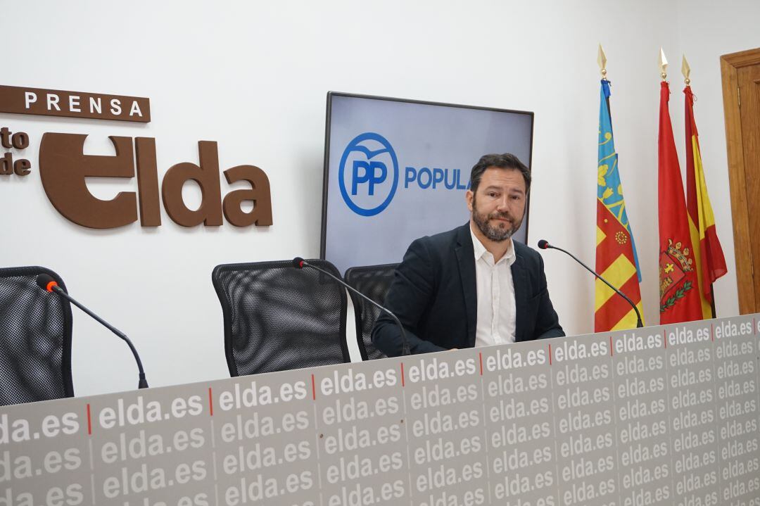 Francisco Muñoz, portavoz del PP de Elda