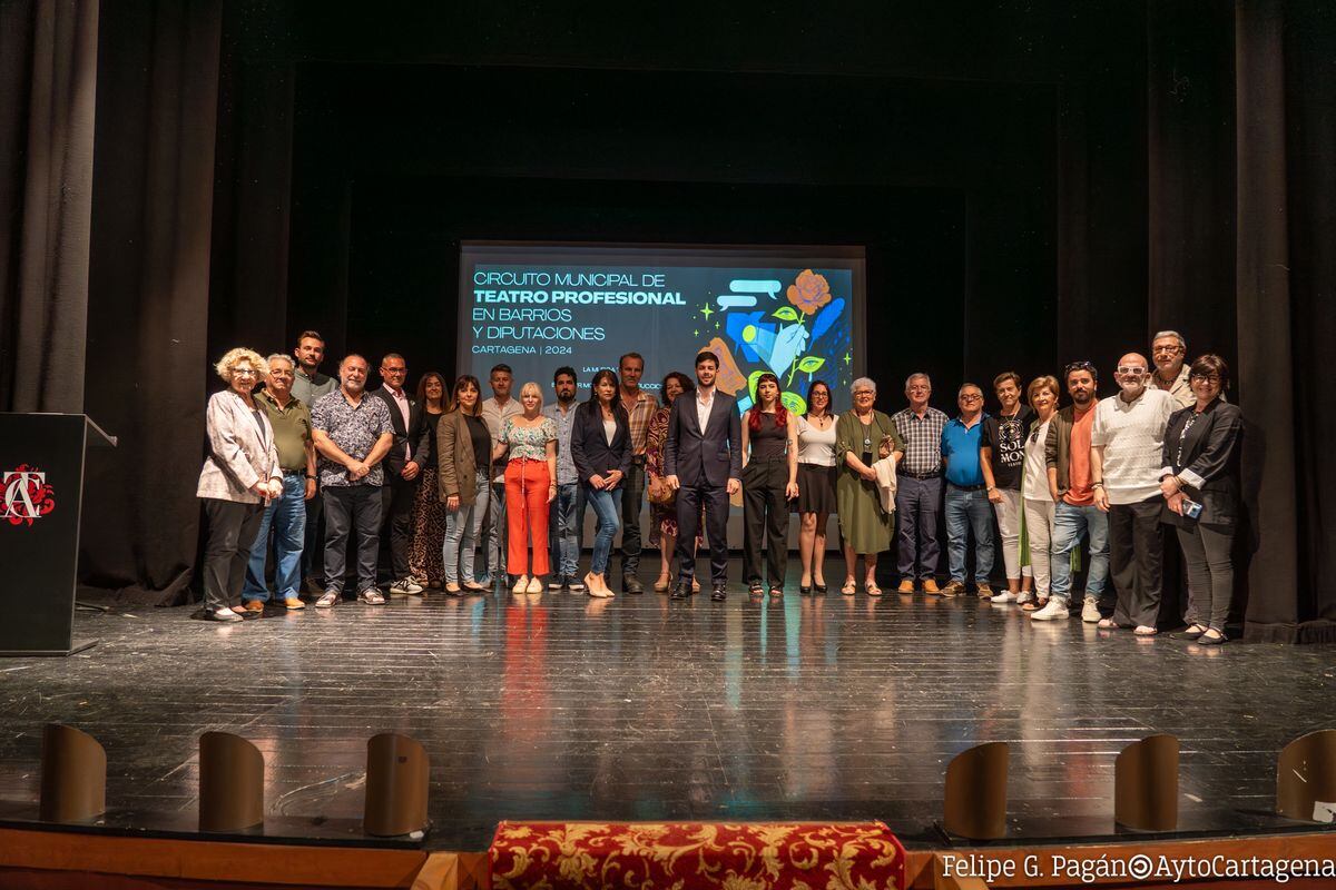 Presentación de la programación del VII Circuito Municipal de Teatro Profesional