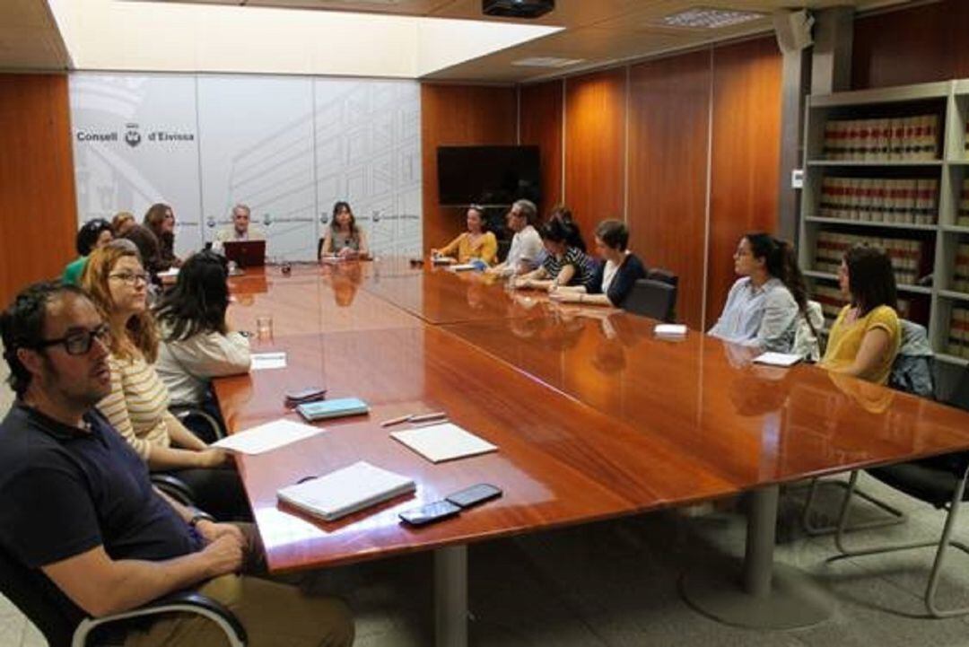 Un momento durante la presentación del estudio