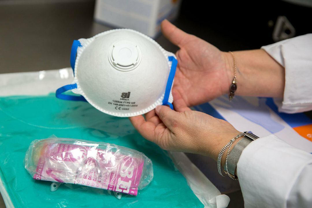 Mascareta de protecció sanitària FPP2