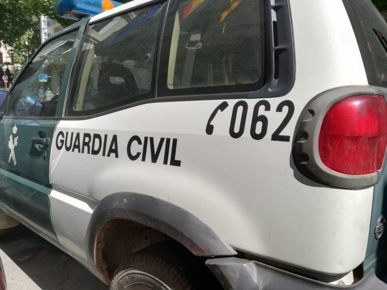 Vehículo de la Guardia Civil