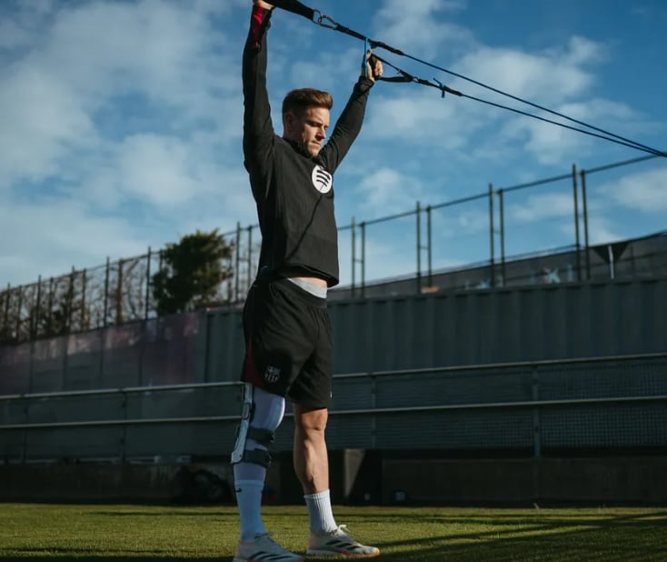 Ter Stegen ya se ejercita en el césped: estos son los plazos para su vuelta