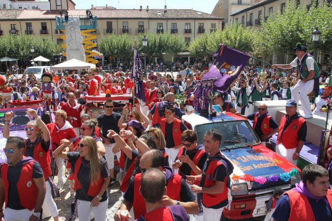 Los jóvenes de las peñas de Palencia detectan falta de actos para ellos en la programación de San Antolín