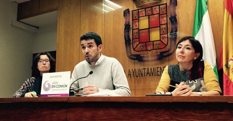 El portavoz de Jaén en Común, Manuel Montejo, en una imagen de archivo.