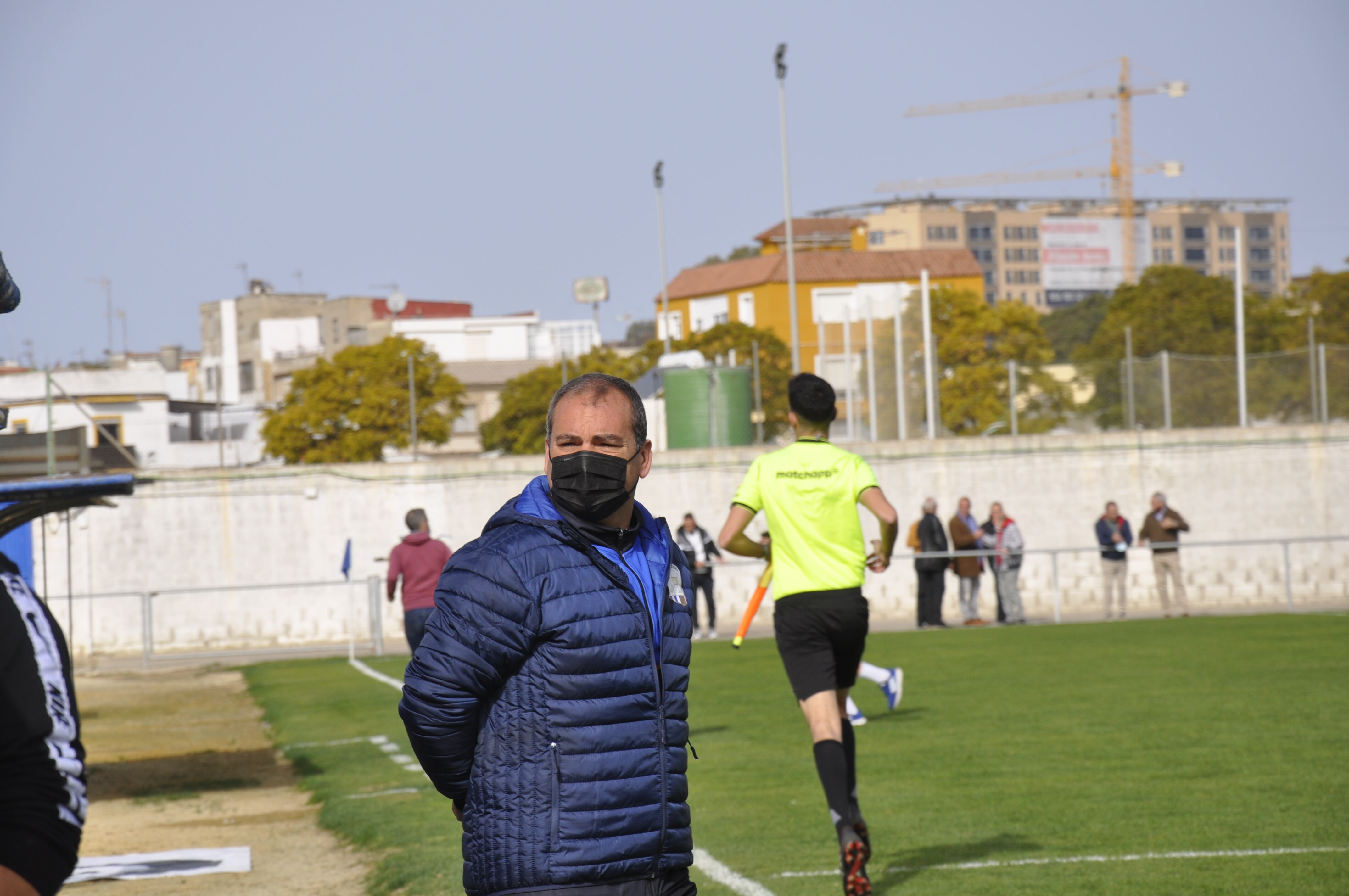 Javi Rivas, técnico del Jerez Industrial