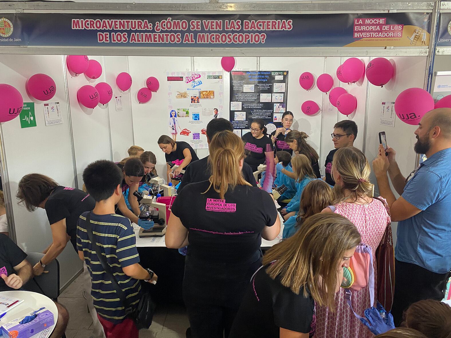 Celebración de La Noche Europea de los Investigadores. Foto de archivo.