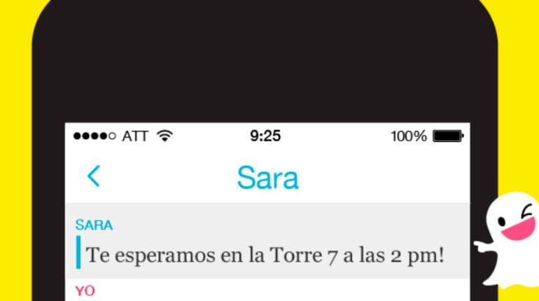 Snapchat, la aplicación que autodestruye los mensajes recibidos