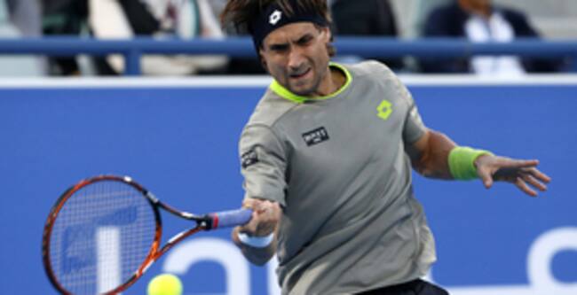 El jugador alicantino debuto con victoria frente a Wawrinka en el torneo de exhibición de Abu Dhabi