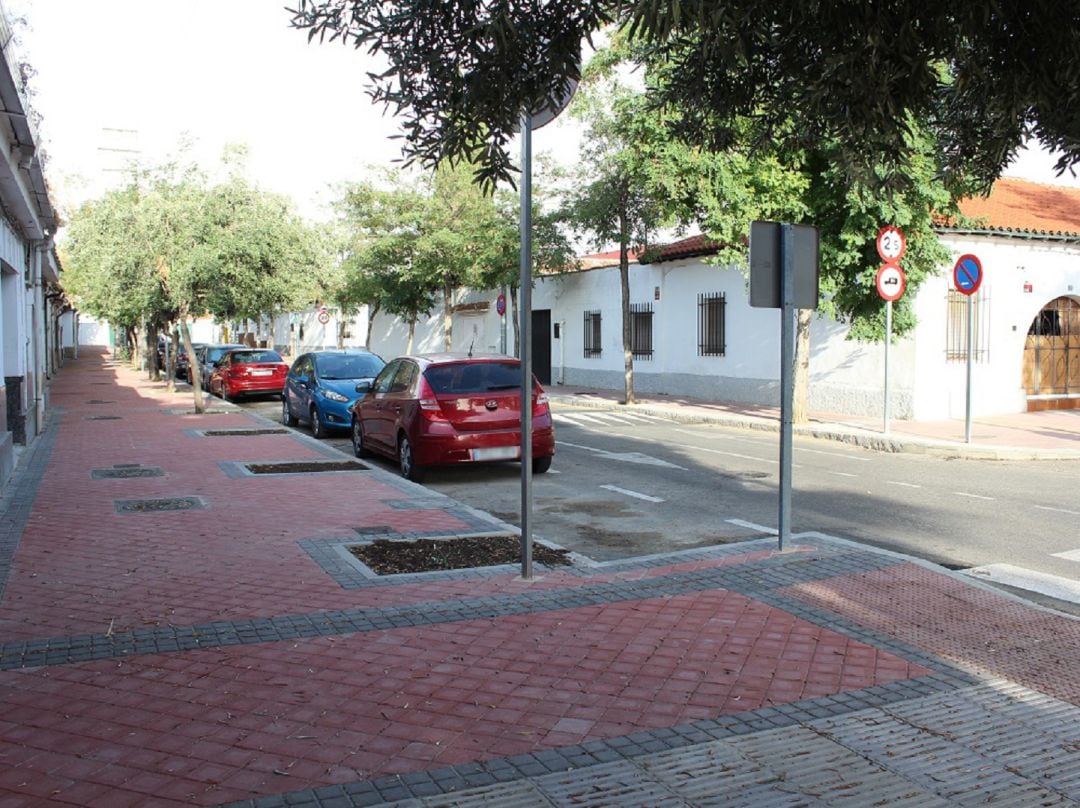 Nuevo aspecto tras las obras de la calle Cobre.