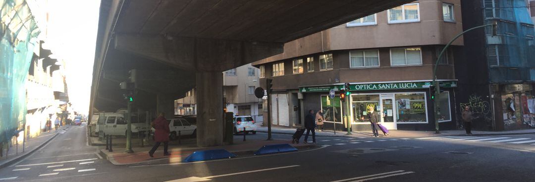 Viaducto de la Ronda de Nelle, A Coruña