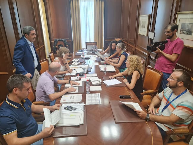 Operativo desplegado en la Subdelegación del Gobierno