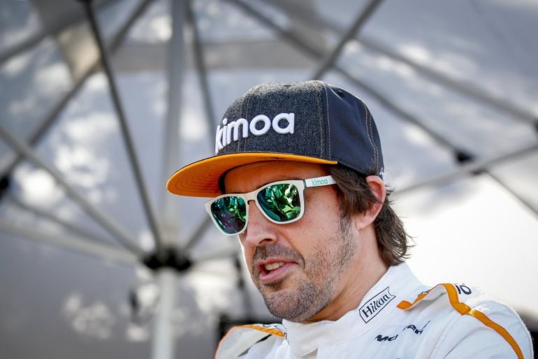 Alonso, en Albert Park