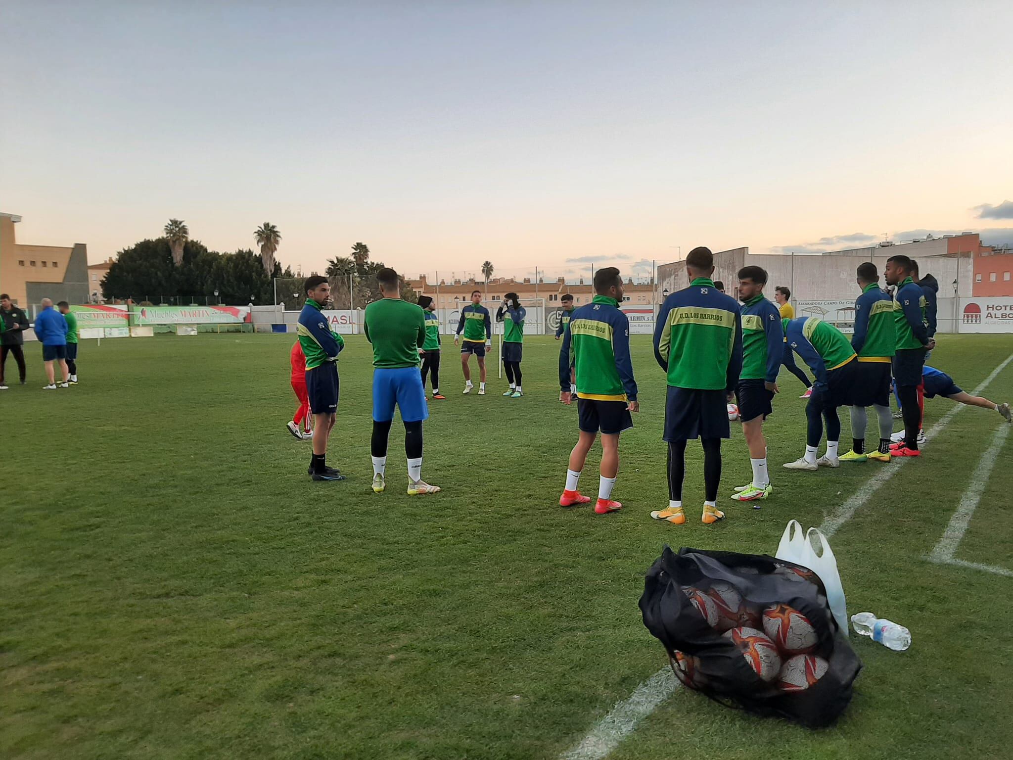 Un entreno de la Unión