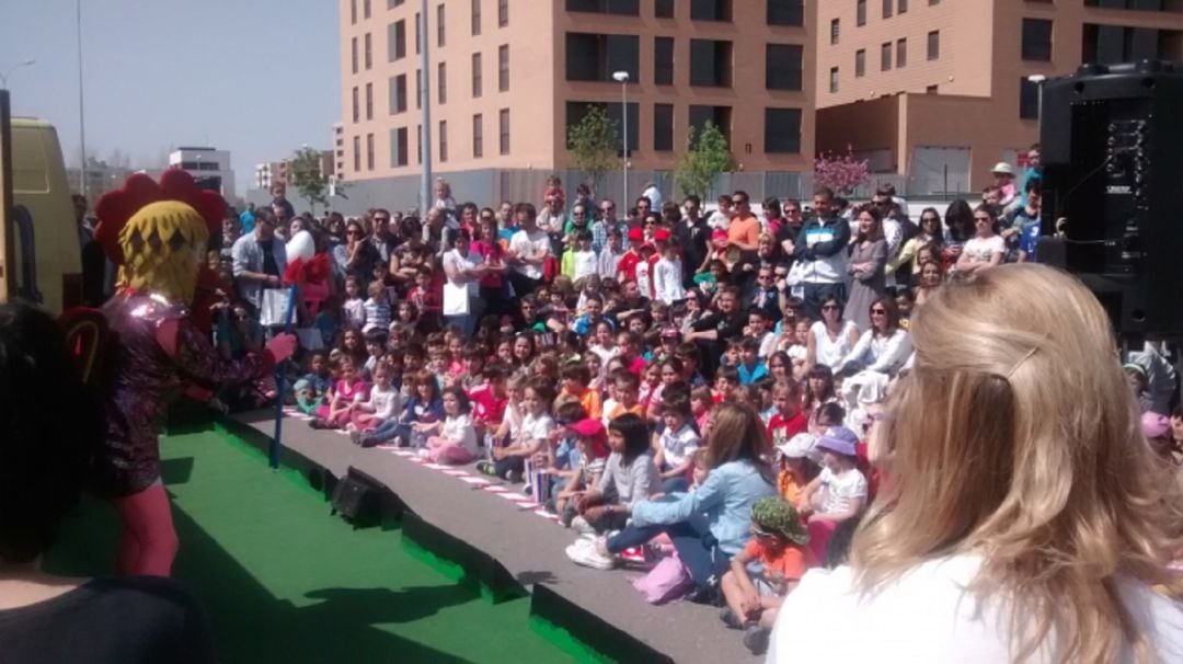 Celebración en Tudela del día del Árbol