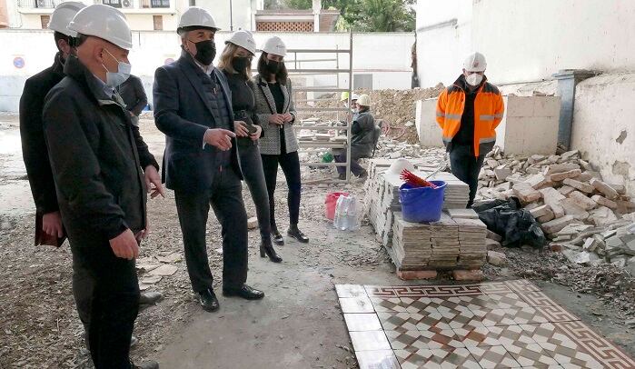 Inicio de los trabajos en Algeciras