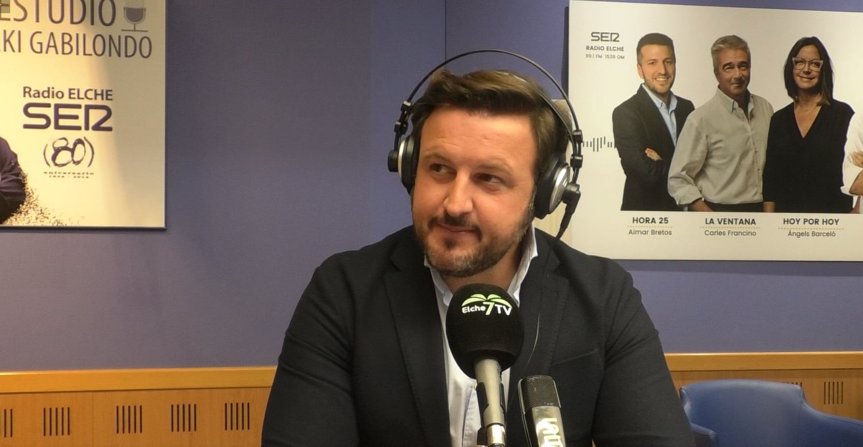 Pablo Ruz, presidente local del Partido Popular en Radio Elche Cadena SER