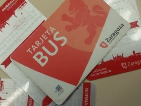 Abonos y tarjetas de los autobuses urbanos de Zaragoza 