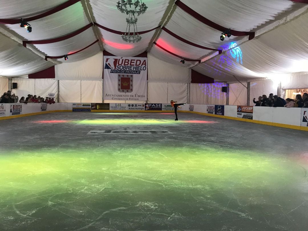 Pista de patinaje de hielo de Úbeda