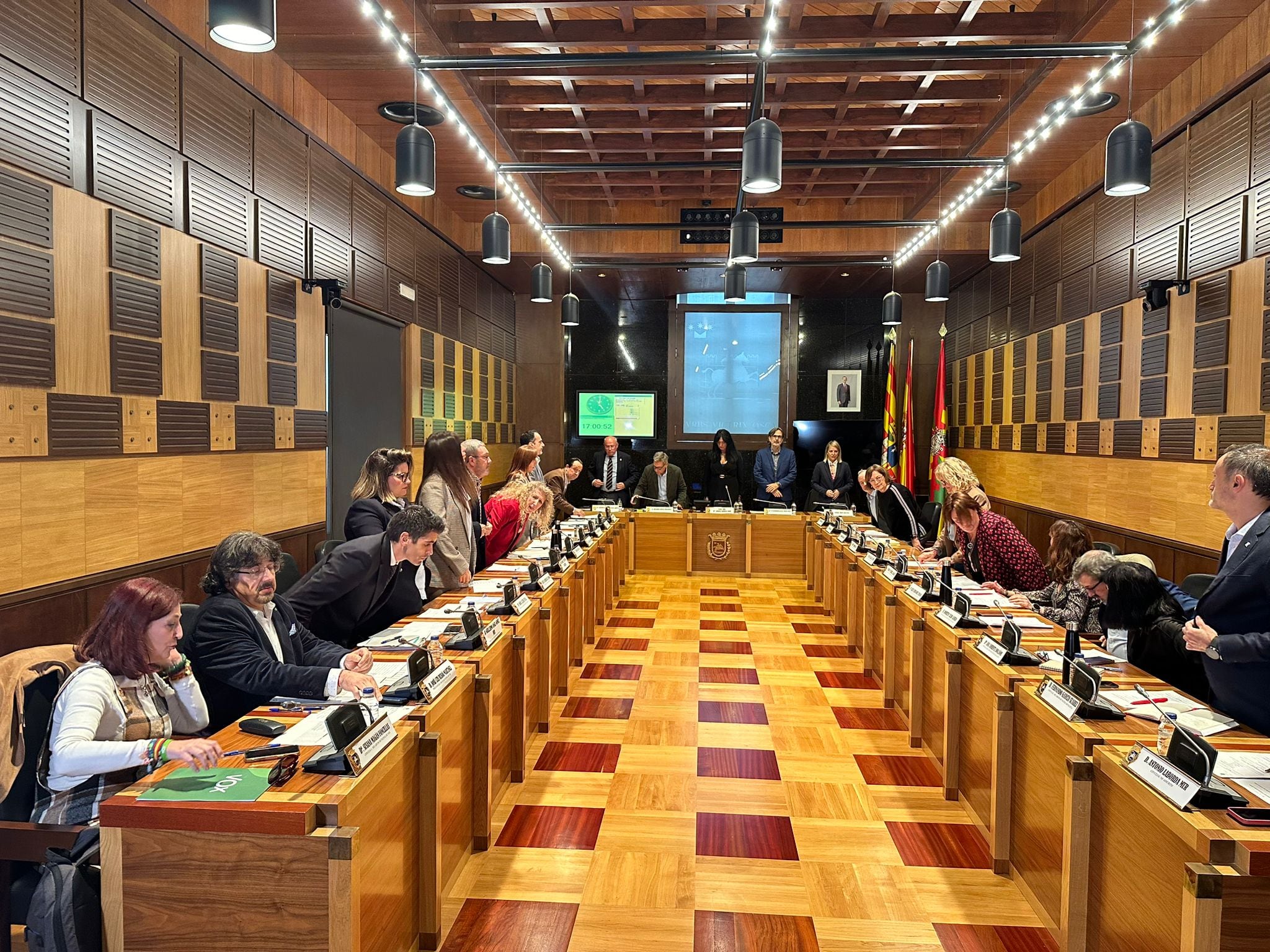 Pleno del Ayuntamiento de Huesca