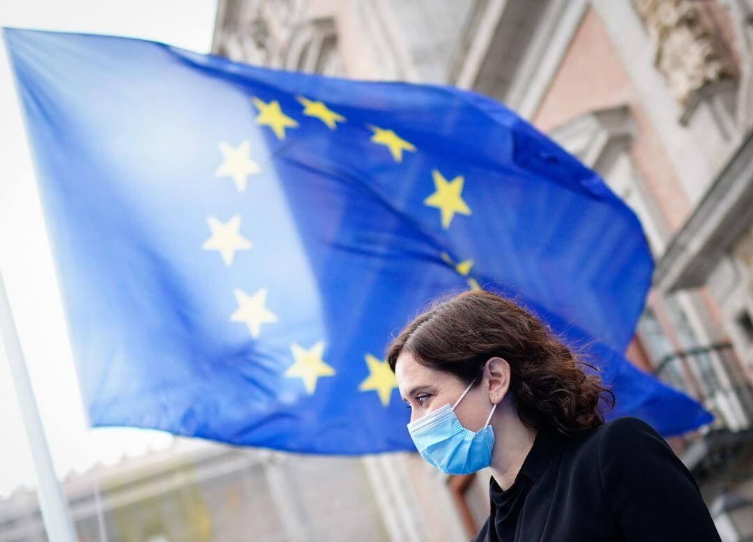 Ayuso reivindica la UE como &quot;fuente  de prosperidad y cohesión entre los pueblos&quot; en la celebración del Día de Europa. 