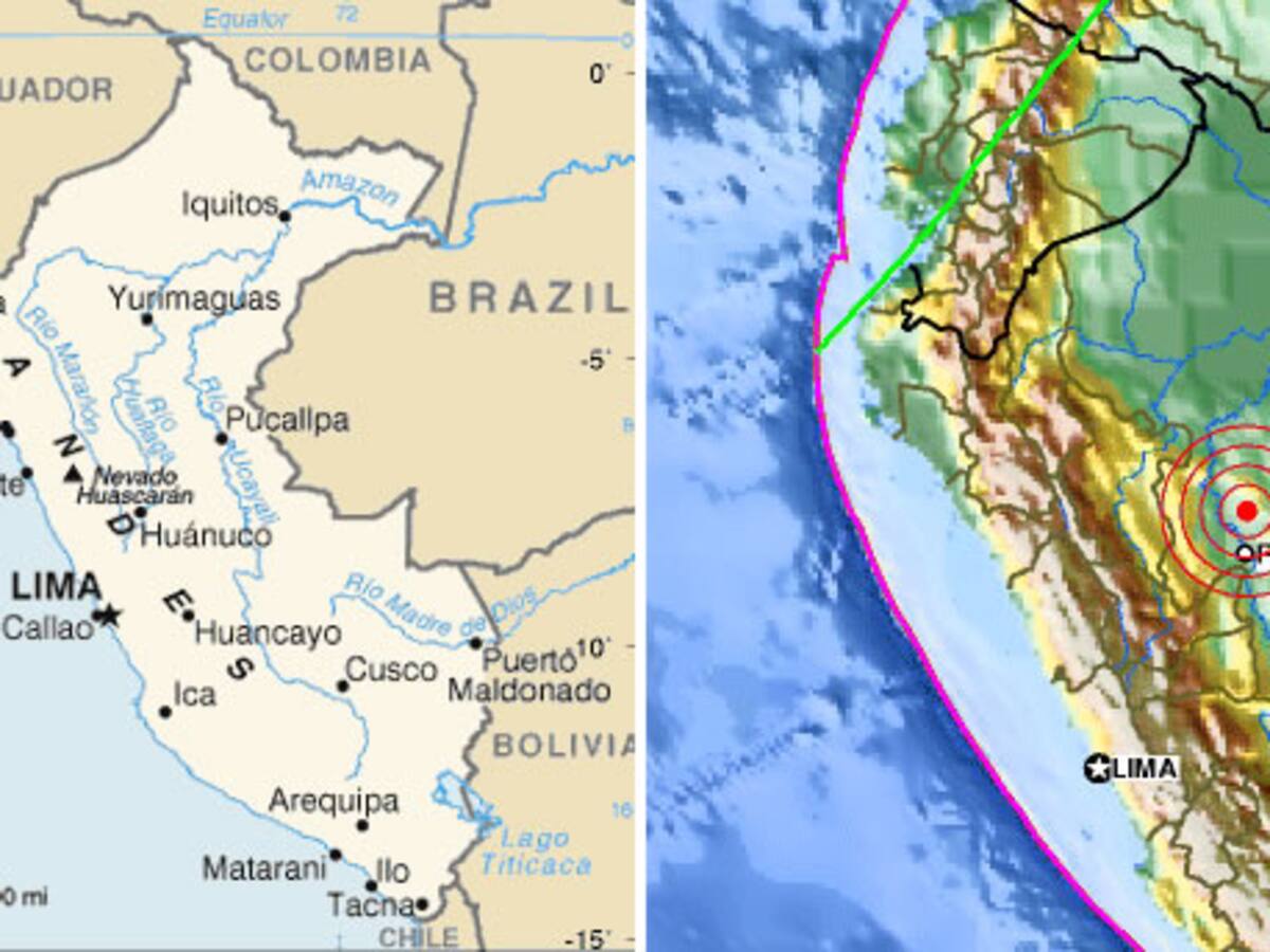Un terremoto de magnitud 6,8 grados sacude Lima, la capital peruana