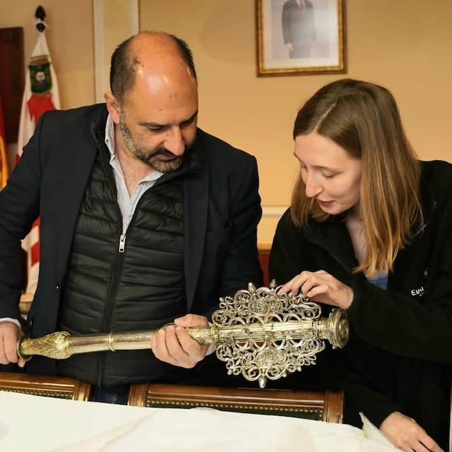 Fernando Torres y Eva Cabrero
