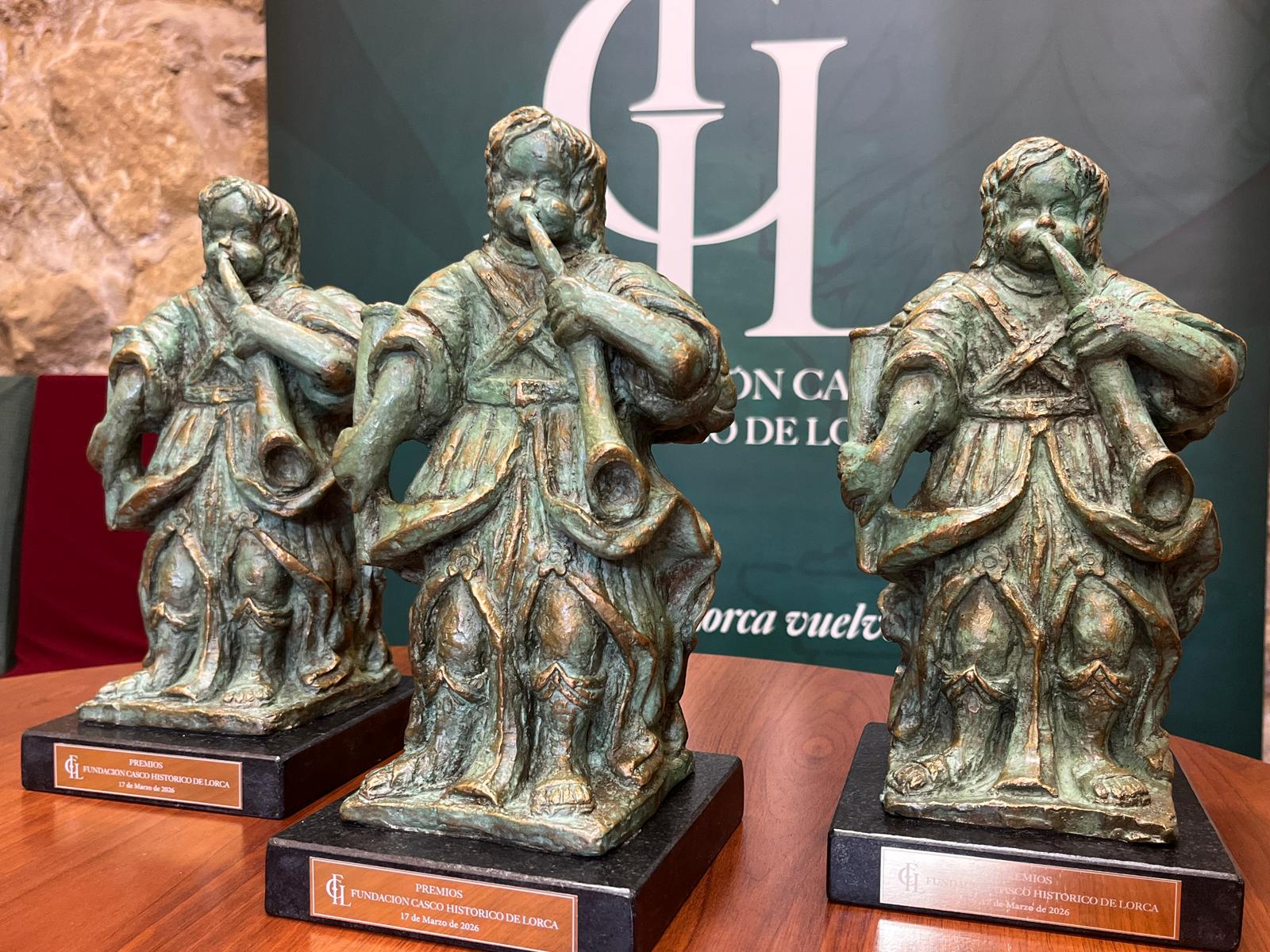 El Colegio de Procuradores, Artelor y Amigos de la Cultura son los galardonados en los premios de la Fundación Casco Histórico de Lorca 2026.