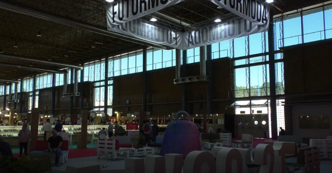 Espacio en Futurmoda del sector de los componentes del calzado.