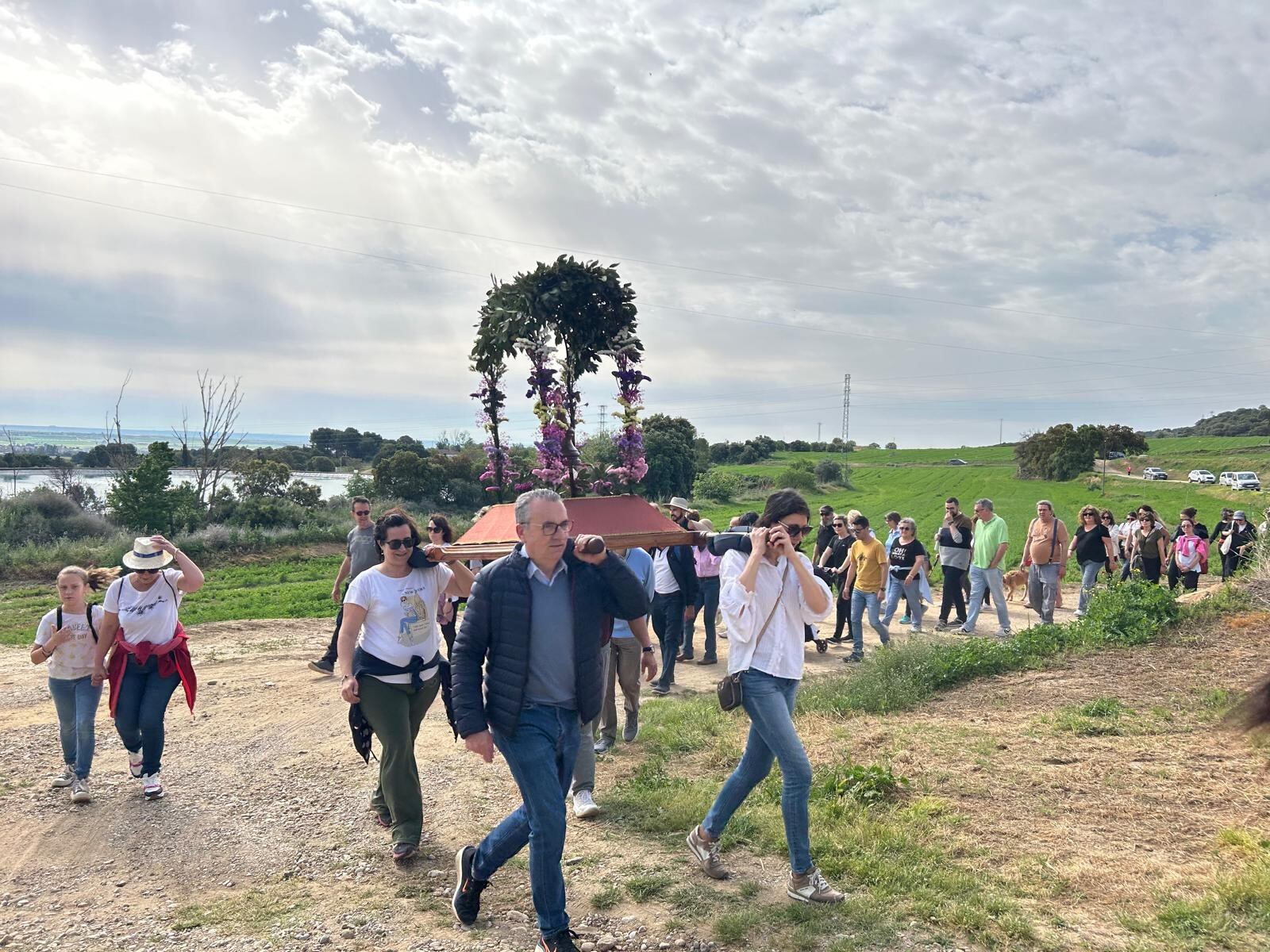 Romería a la ermita de Nuestra Señora la Virgen del Romeral en Binéfar