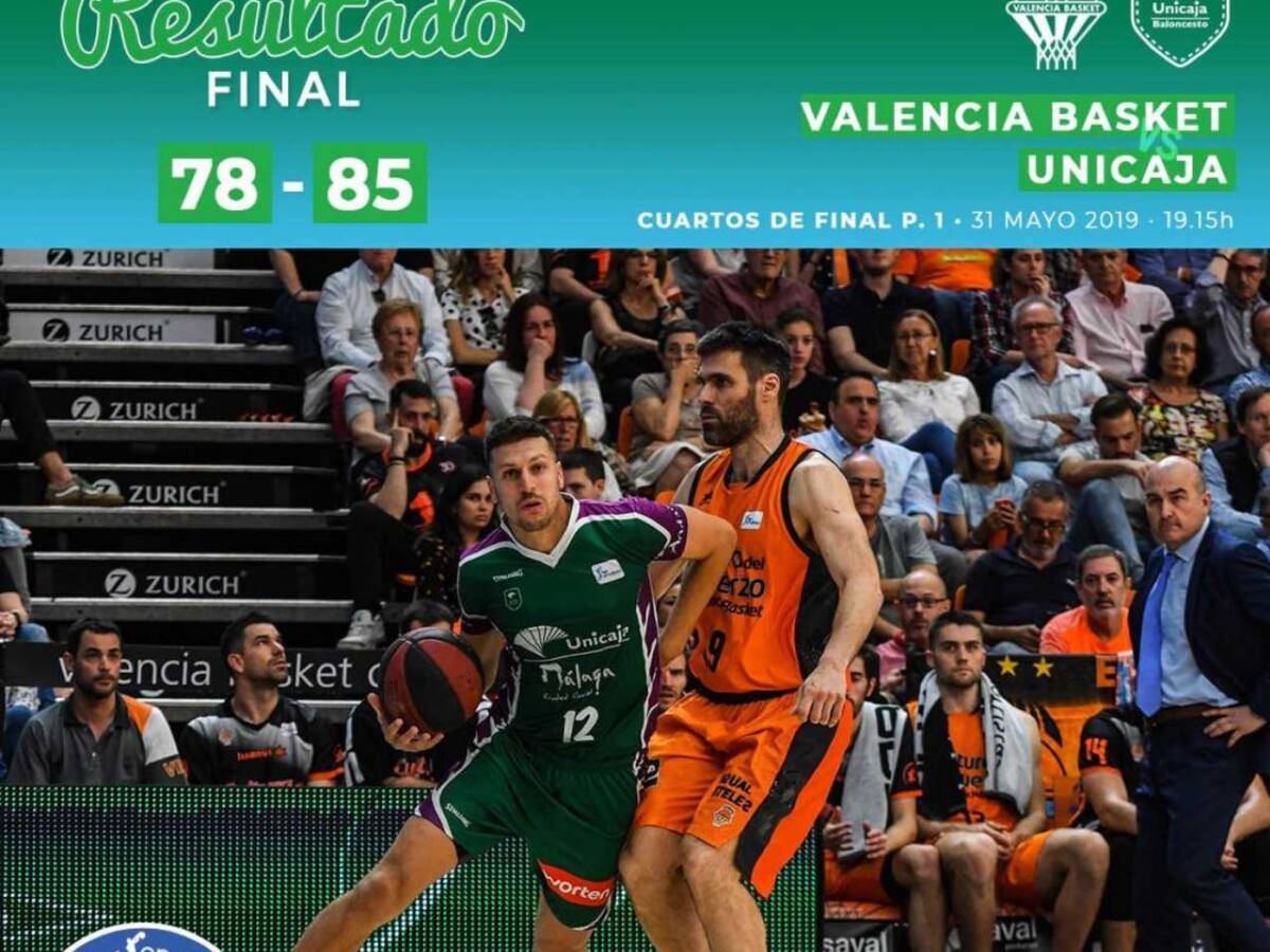 El Unicaja salda su primera cuenta en Valencia