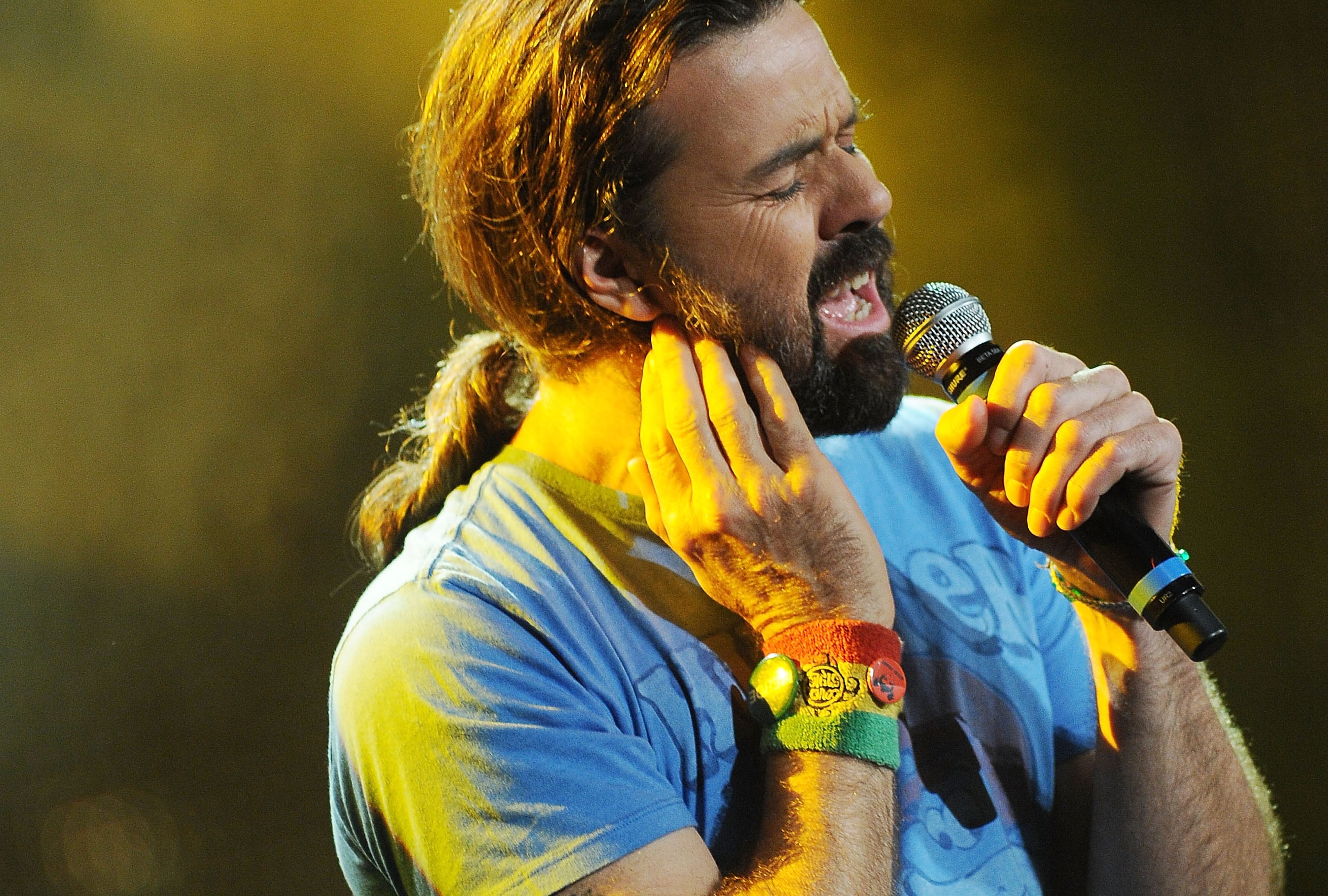 Jarabe De Palo durante una actuación en los Wind Music Awards de Verona en el año 2021  (Photo by Stefania D&#039;Alessandro/Redferns via Getty Images)