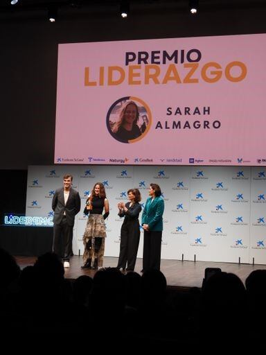 La deportista Sarah Almagro premio liderazgo