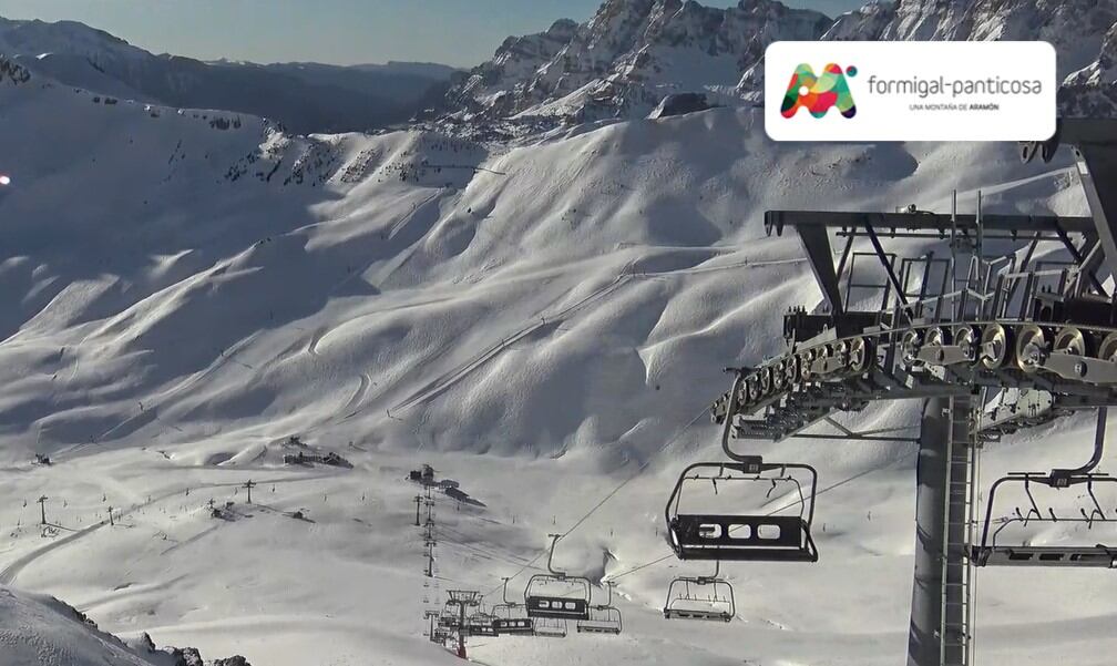 Domingo a las nueve de la mañana. Pico Royo en Cerler